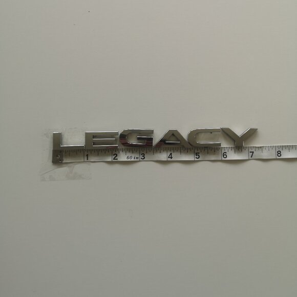 SUBARU LEGACY 2003-2009 Trunk Emblem Letters - Picture 2 of 2
